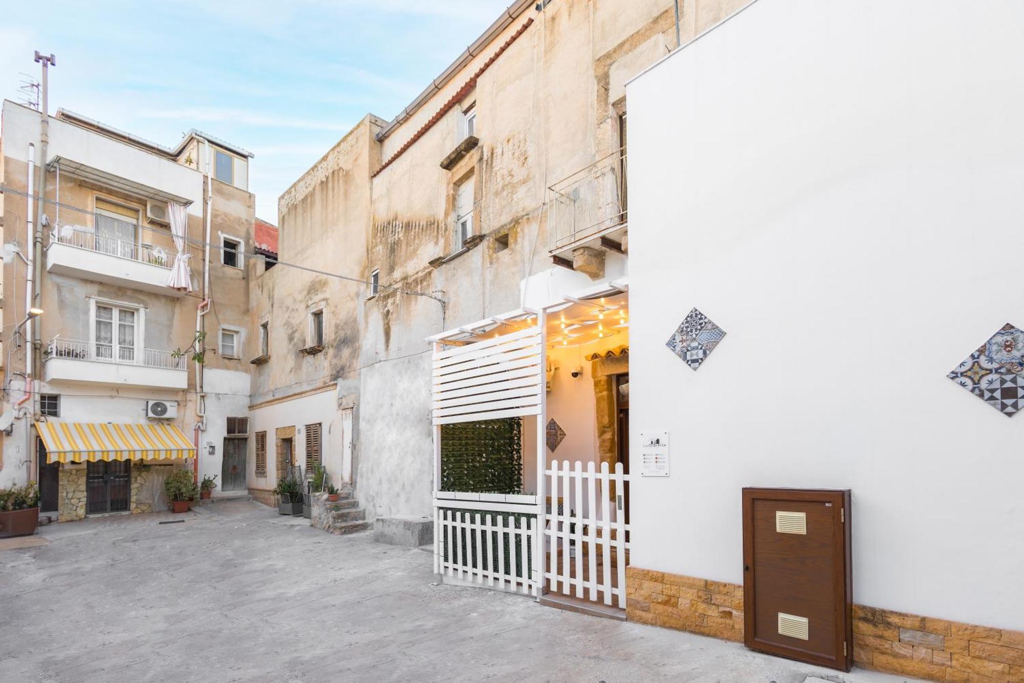 Centro Storico Sciacca - Casa Di Pisa Cortile Termine Vila Exterior foto