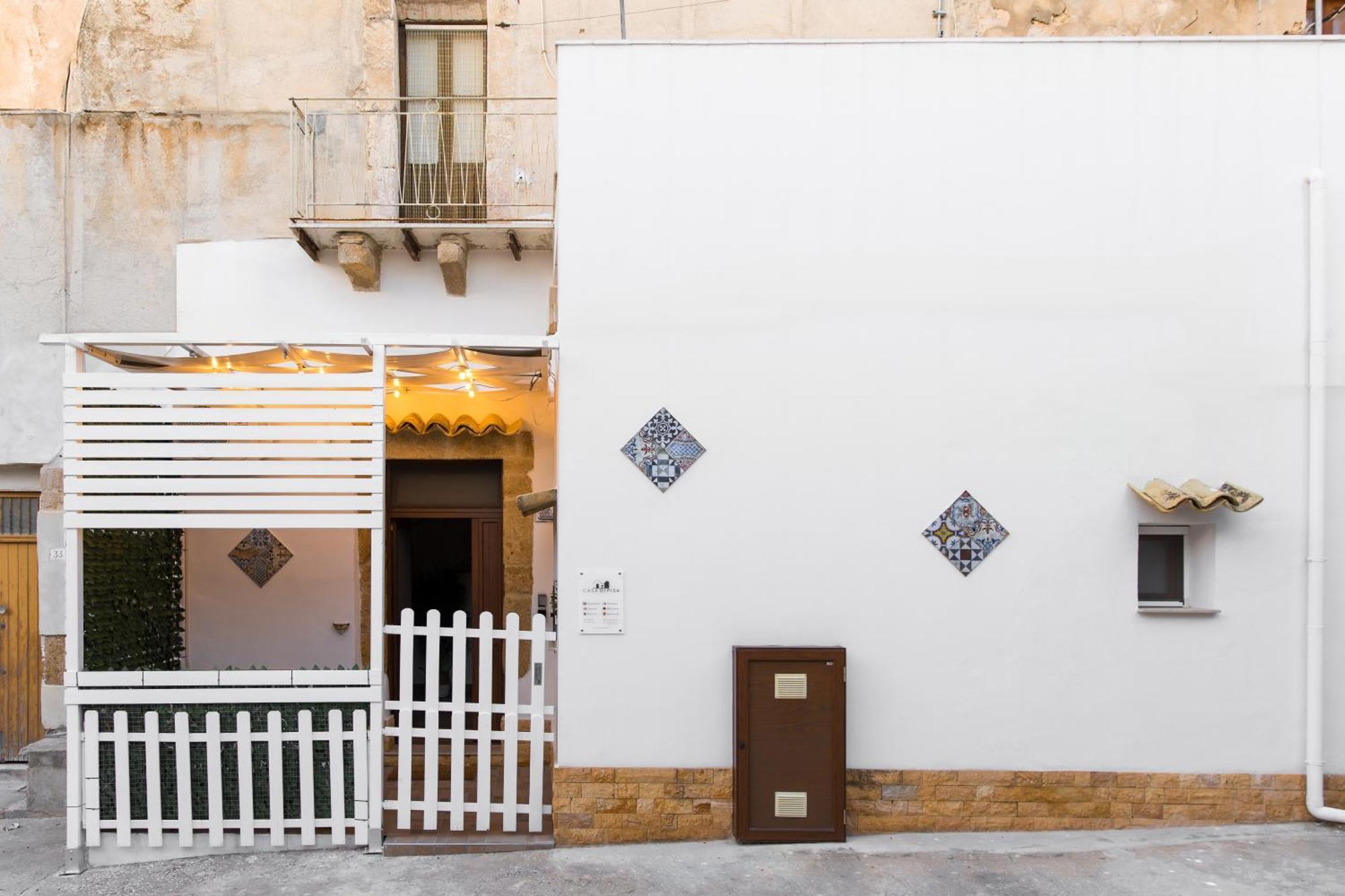 Centro Storico Sciacca - Casa Di Pisa Cortile Termine Vila Exterior foto