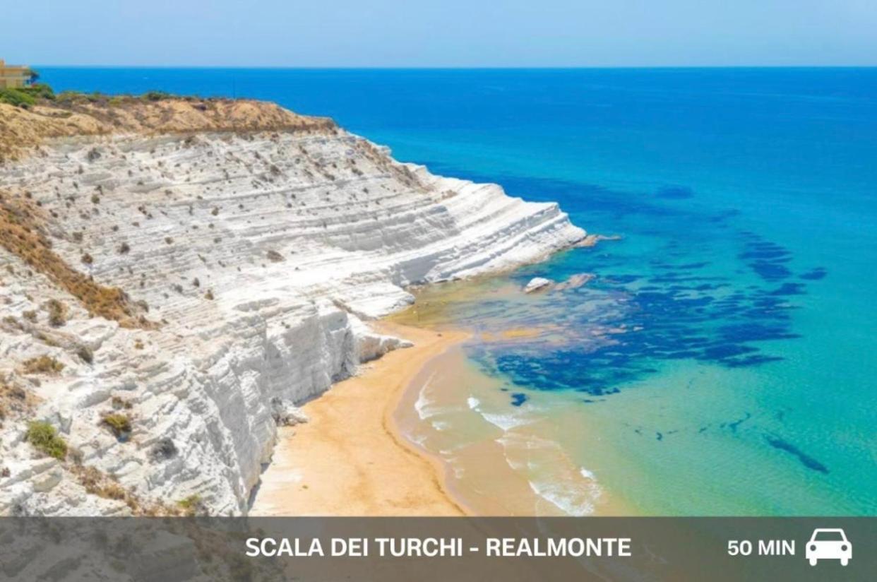 Centro Storico Sciacca - Casa Di Pisa Cortile Termine Vila Exterior foto