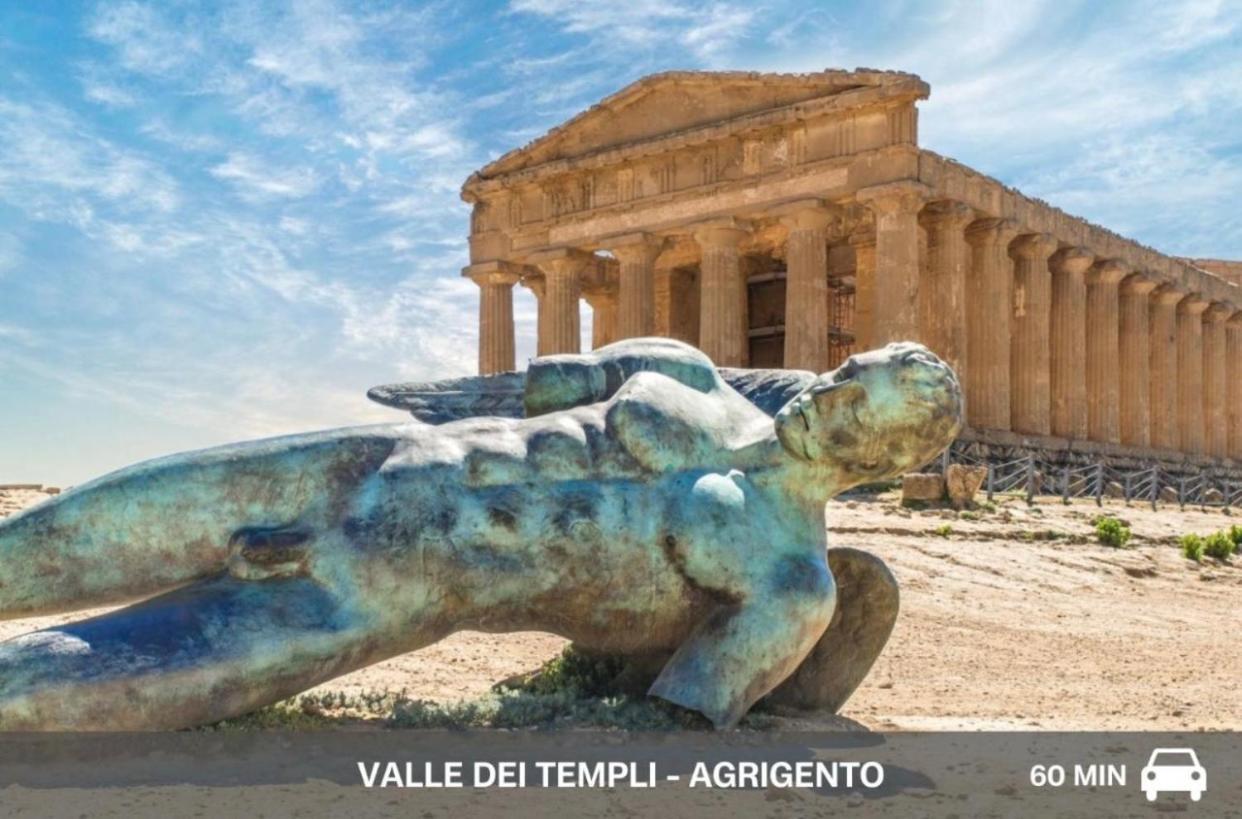 Centro Storico Sciacca - Casa Di Pisa Cortile Termine Vila Exterior foto